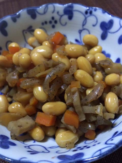 節分といえば豆♪豆を使った五目煮レシピ