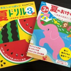 【2021年】夏休みに使いたいワークブック~3歳編~
